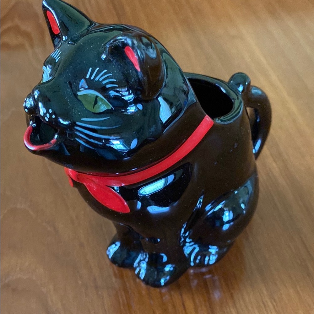 VTG ‘50s Shafford Black Cat Creamer